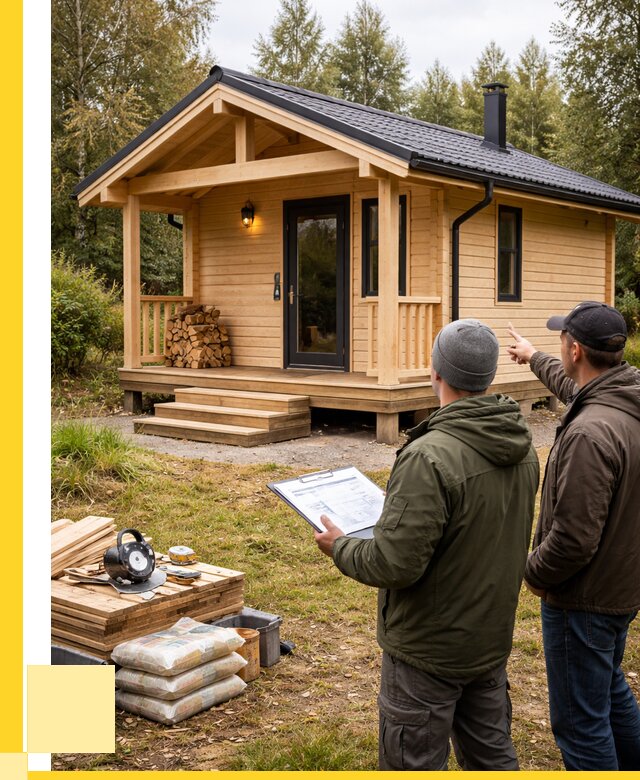 Каркасные бани под ключ в Соликамске от 309150 р. | ЭриданСлк