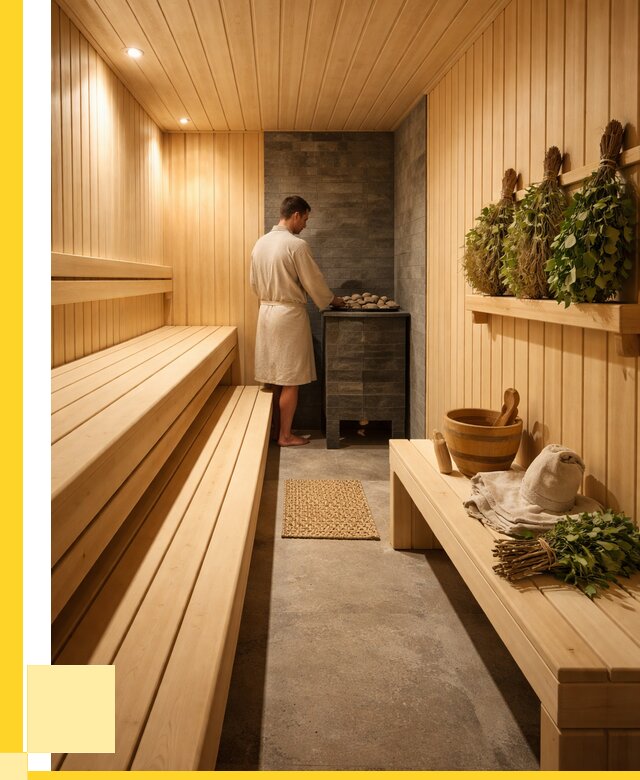 Отделка парной под ключ в Соликамске от 360675 р. | ЭриданСлк