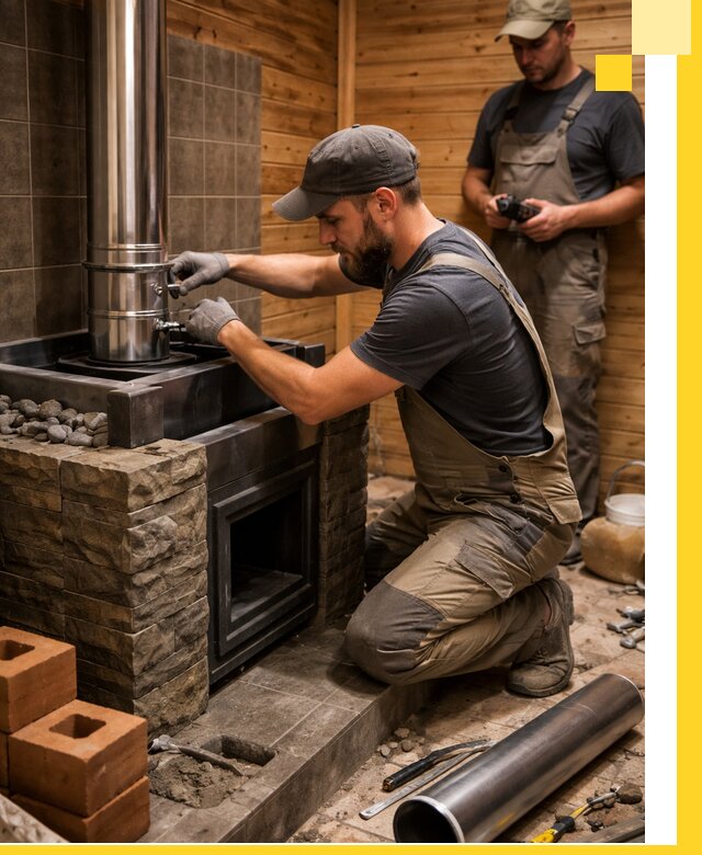 Изготовление и установка банных печей под ключ в Соликамске