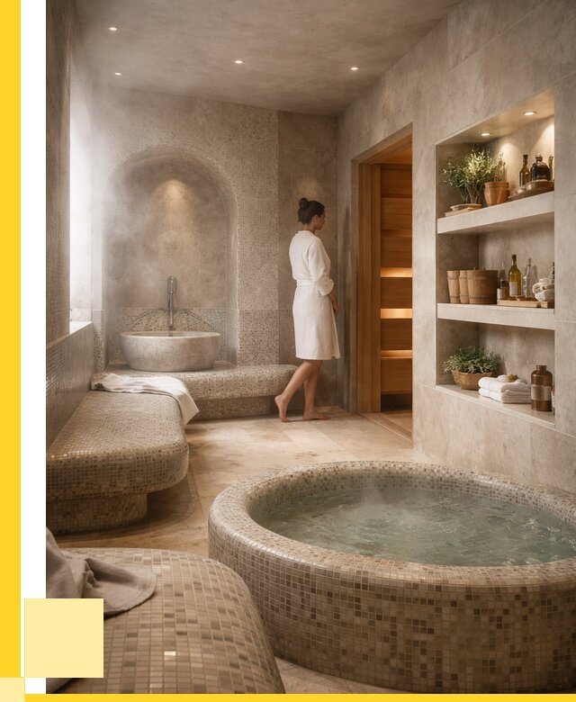 Строительство бани с хамамом в Соликамске от 772875 р. | ЭриданСлк