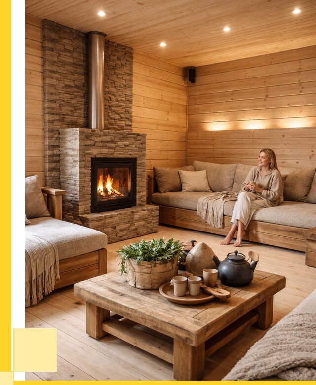 Проект бани с комнатой отдыха в Соликамске от 36068 р. | ЭриданСлк