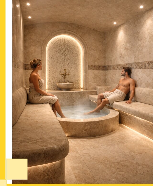 Хамам под ключ в Соликамске от 824400 р., строительство ЭриданСлк