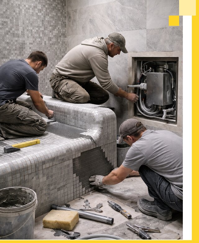 Проекты хамамов под ключ в Соликамске и дизайн и строительство