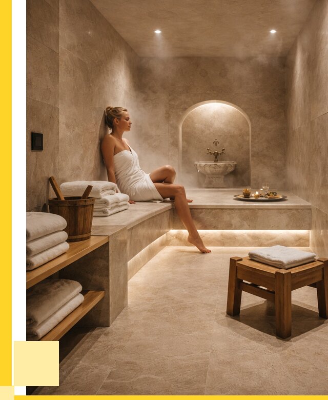 Хамам в квартире под ключ в Соликамске от 309150 р. | ЭриданСлк