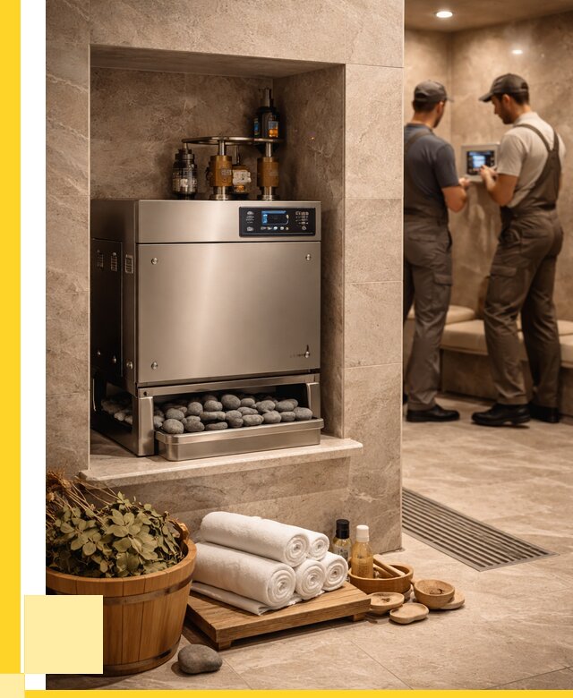 Парогенераторы для хамама в Соликамске от 77288 р. | ЭриданСлк