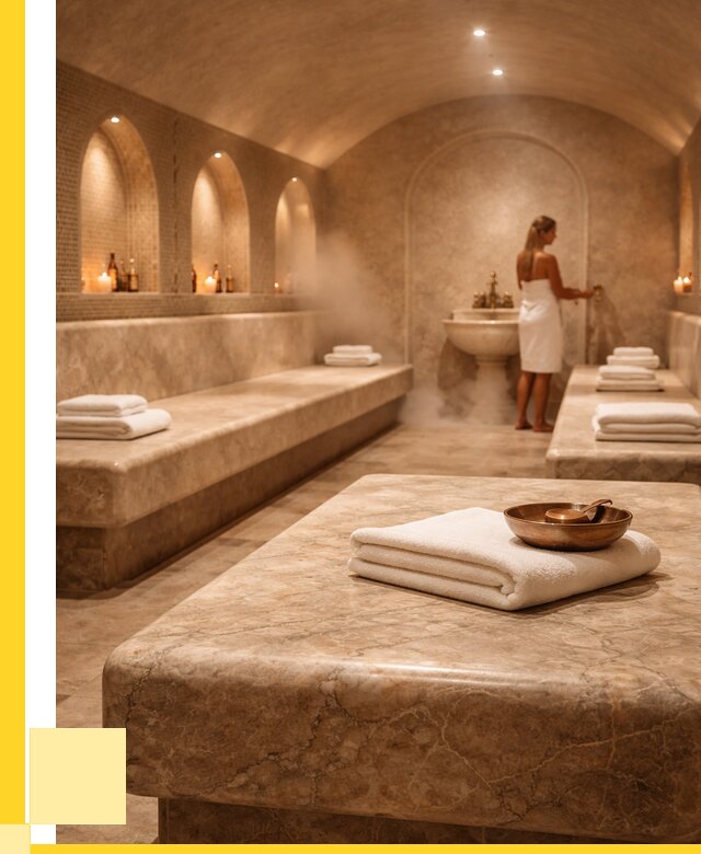 Лежаки для хамама в Соликамске под ключ от 36068 р. | ЭриданСлк