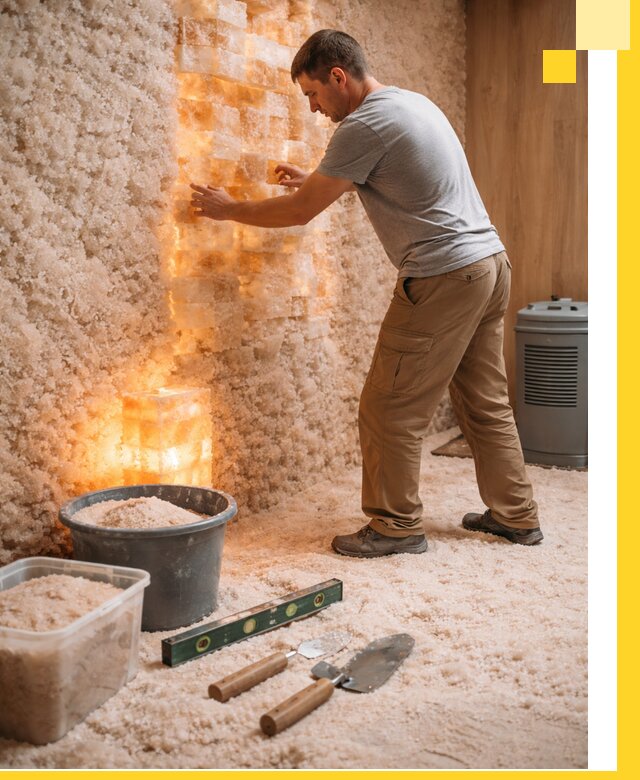 Проектирование и монтаж соляных комнат в Соликамске под ключ