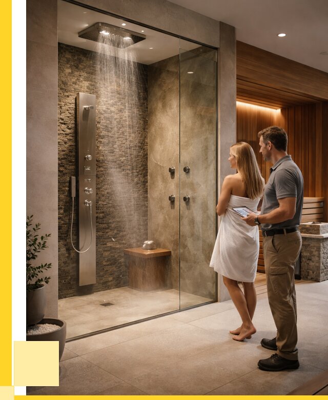 Купить душ впечатлений для дома в Соликамске от 87593 р. | ЭриданСлк